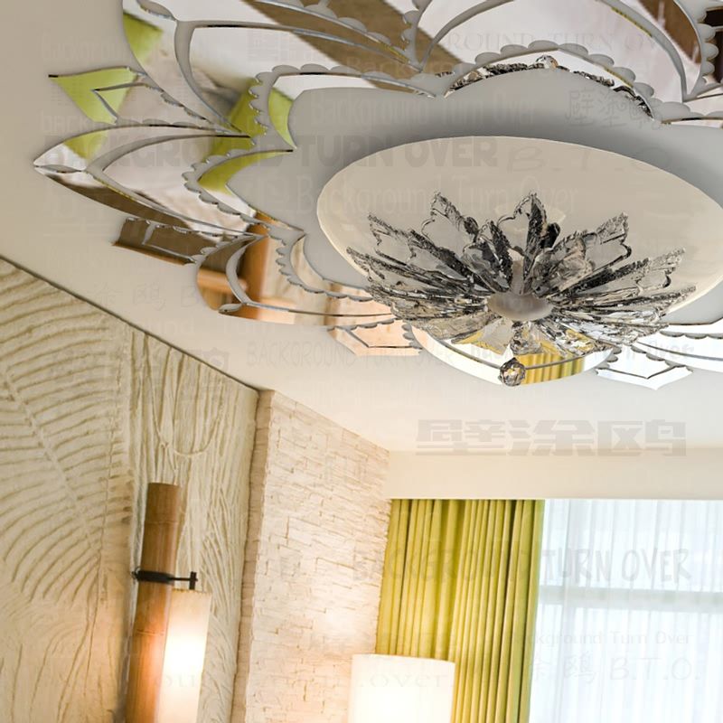 Mirrored Wall Decals ornate decorative acrylic mirror wall stickers flower superb Mirrored Wall Decals ornate decorative acrylic mirror wall stickers flower superb