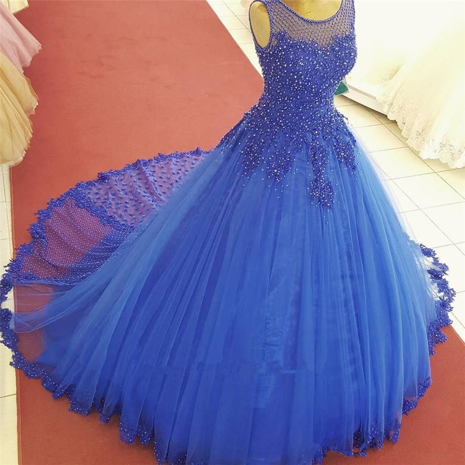 Blue Sweet 16 Dresses