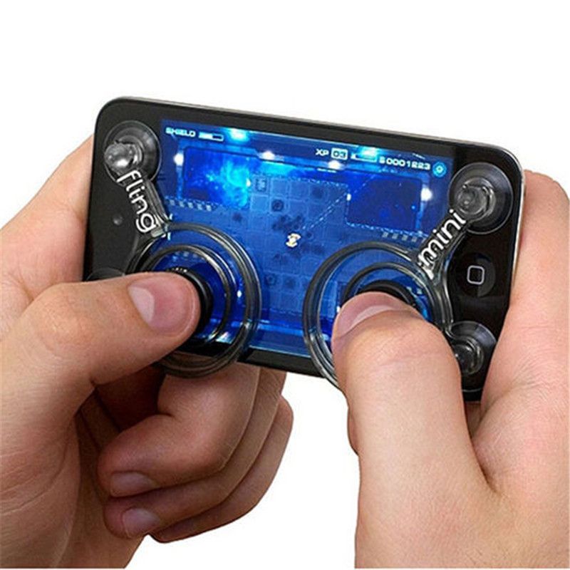 /Pack Touch Screen Phone Game Mini Joysticks With Suckers Smartphone