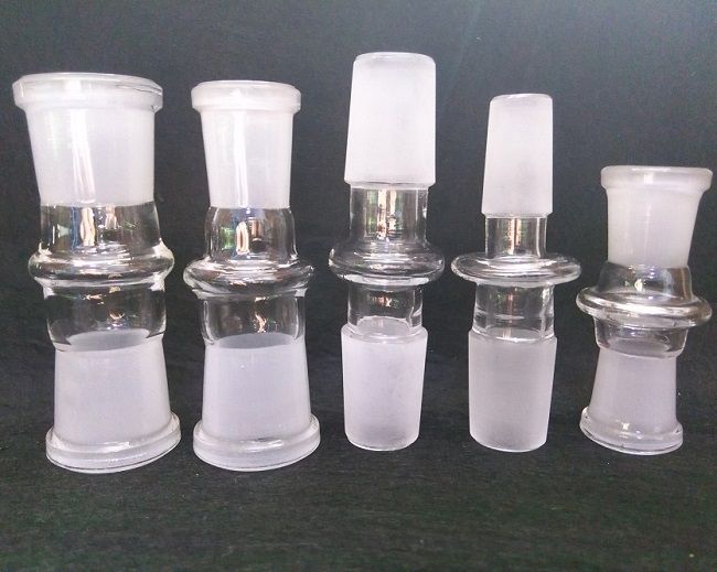 2019 Glass Hookah Bowl Adapter 14mm 14mm Male ,14mm 14mm Female,18mm