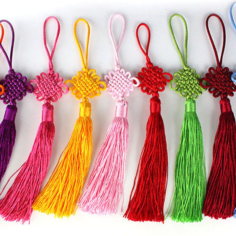 Multi Color Cute Chinese Knot Pretty Car Hanging Accessories DIY MINI ...