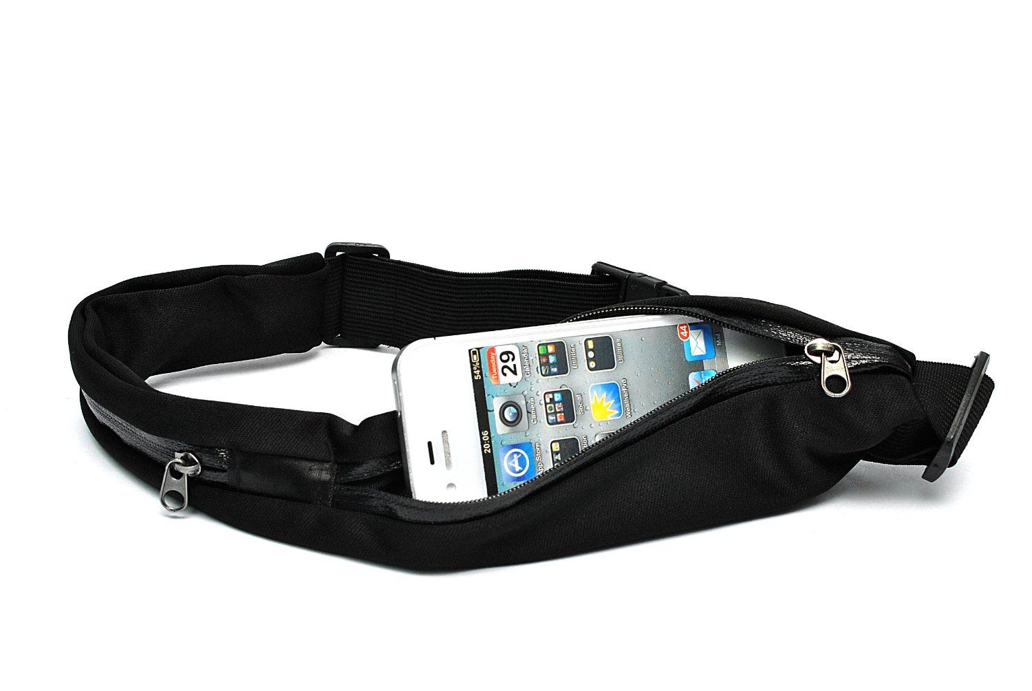 Dual Pockets Waist Pack Cycling Waist Bag Running Waits Bag For inside Cycling Fanny Pack