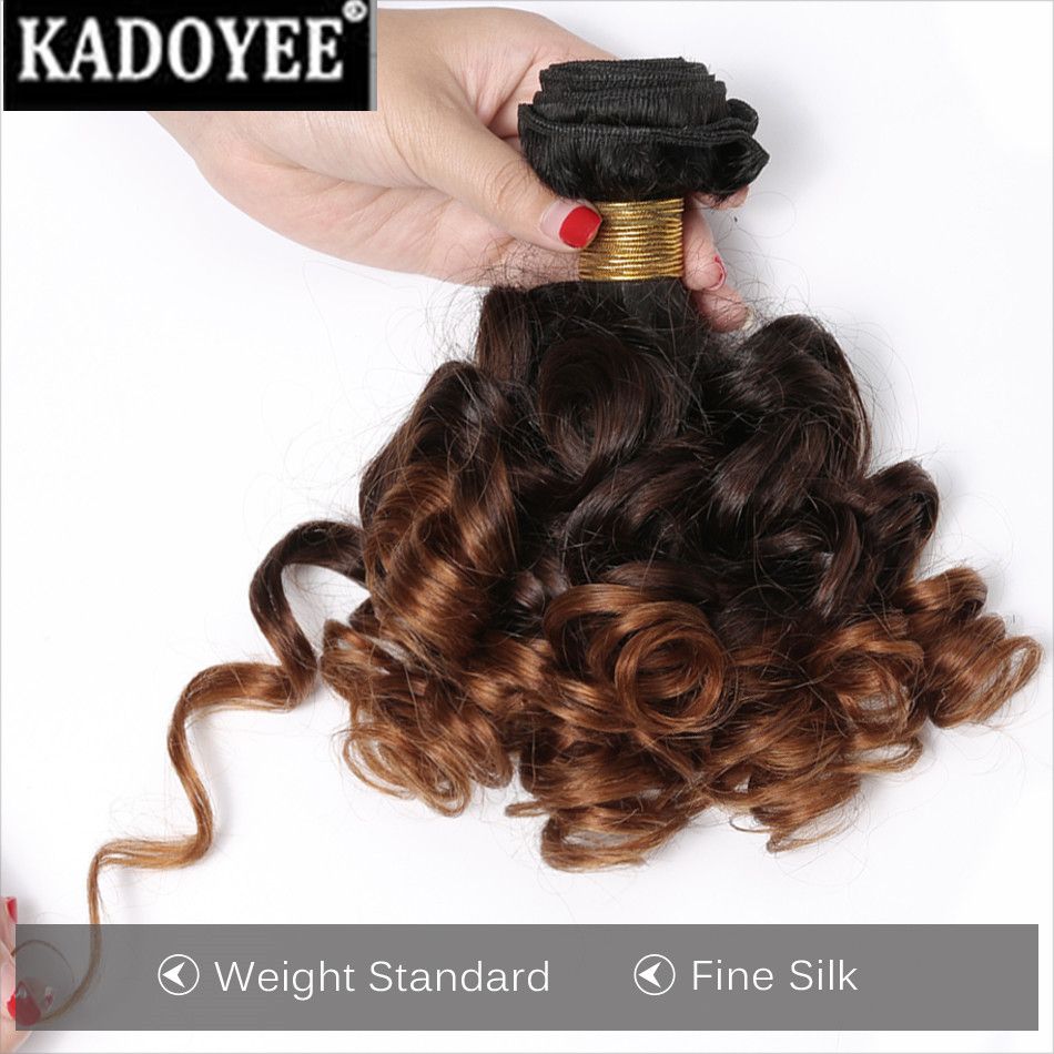 Brazilian Virgin Hair Weave Bouncy Curly Weave Human Hair Bundles