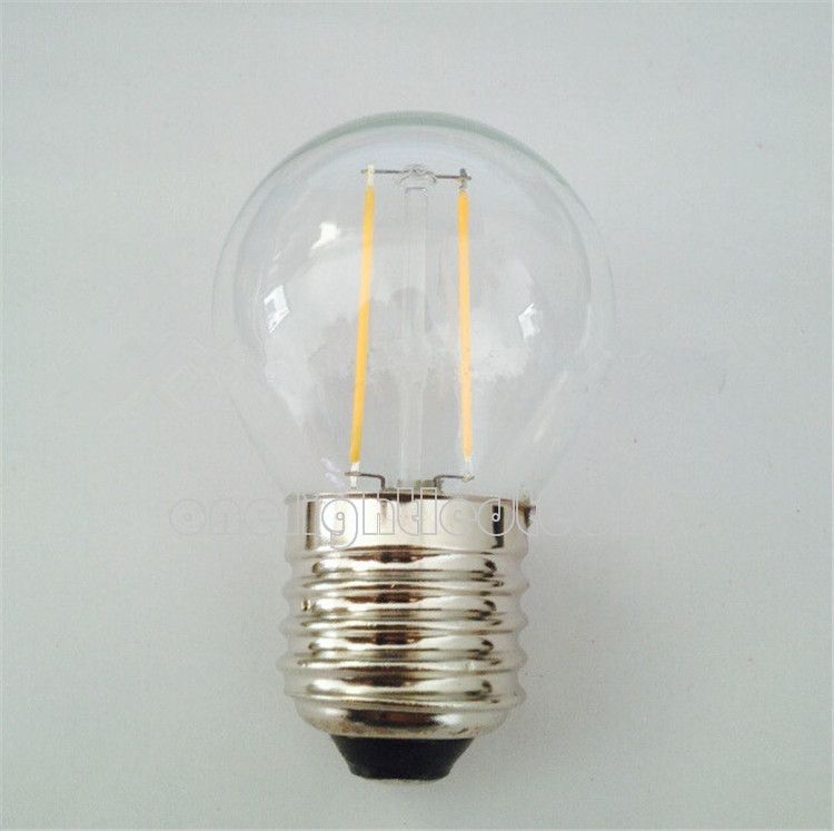 12X New Arrive Clear Glass Housing Chandelier G45 Dimmable E14 E27 E26