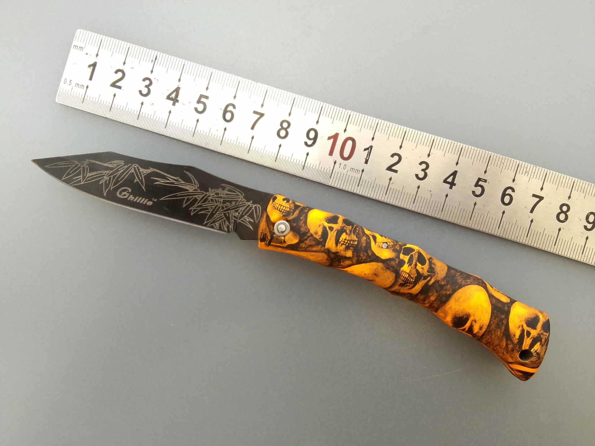 New Arrival Ghillie Pocket Knife Mini Folding Blade Knifes EDC Gift