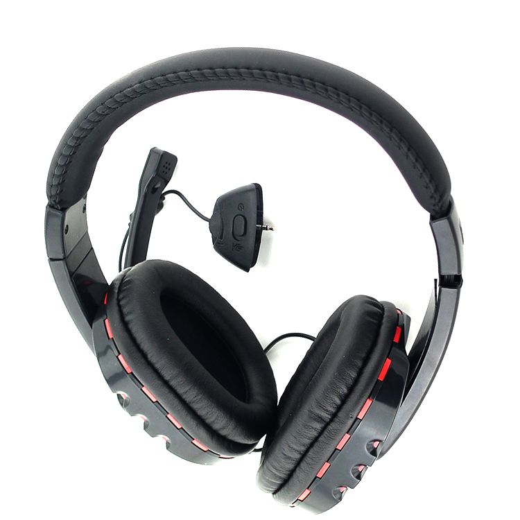 New Headset Headphone W/Mic For Xbox 360 Live Wireless Controller Black