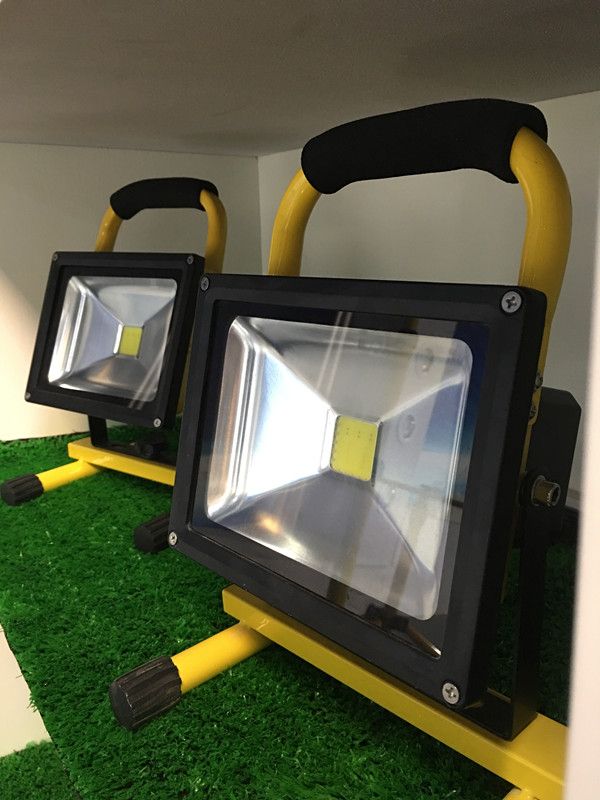 Portable Led Emergency Outdoor Light 30w Qty Of Battery Warm Cold Portable Led Emergency Outdoor Light 30w Qty Of Battery Warm Cold White Red Green Blue Yellow Flood Garden Industrial Lights