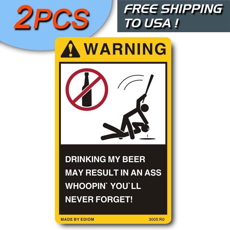 Funny Warning Labels Pictures Satu Sticker