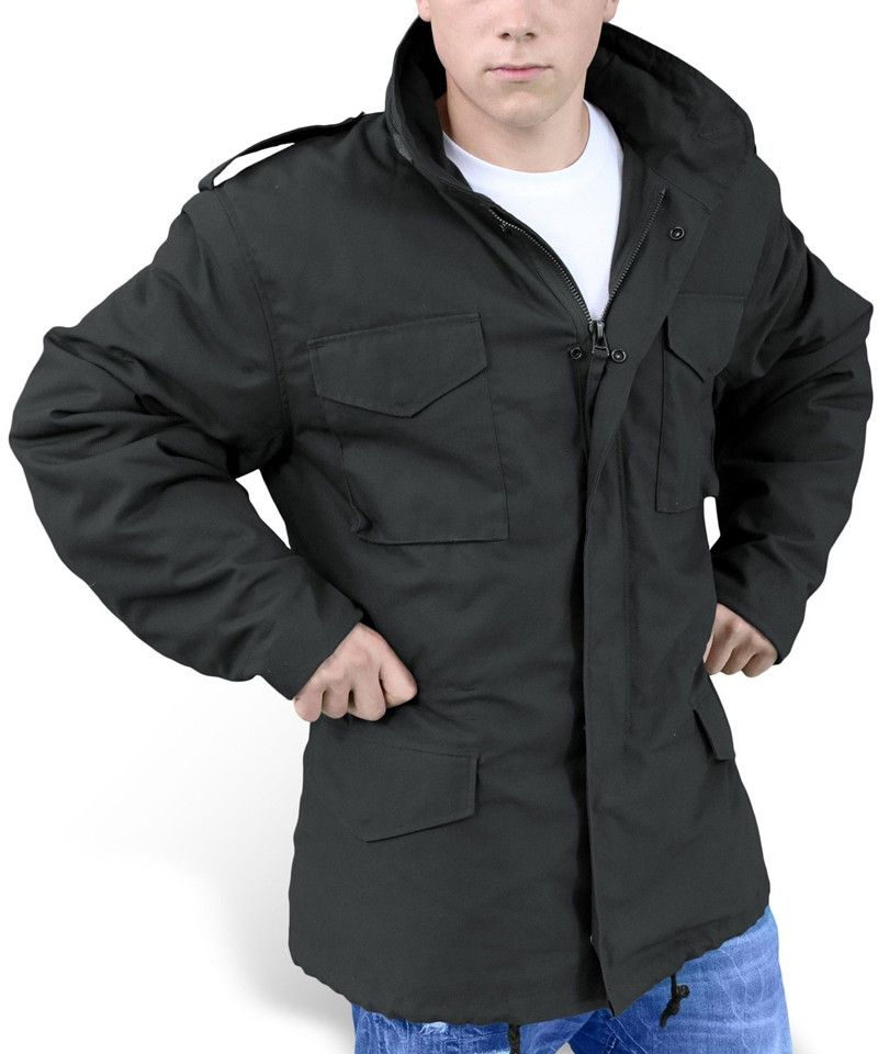 black army field jacket