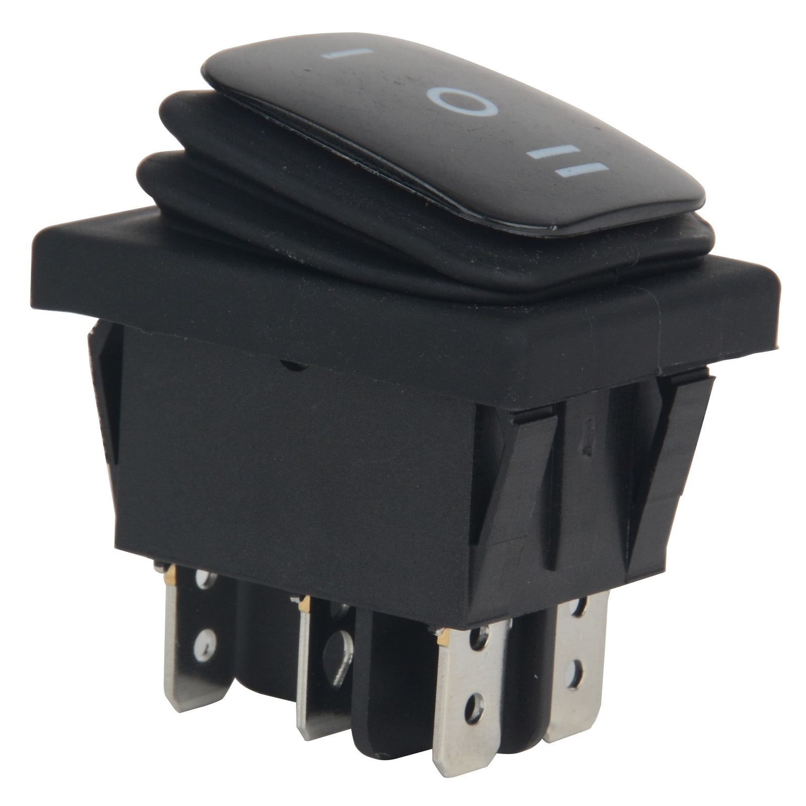 2021 High Quality 12V 12A Car Boat ON OFF ON SPST Blue 6 Pin Rocker Toggle Switch 3 Position