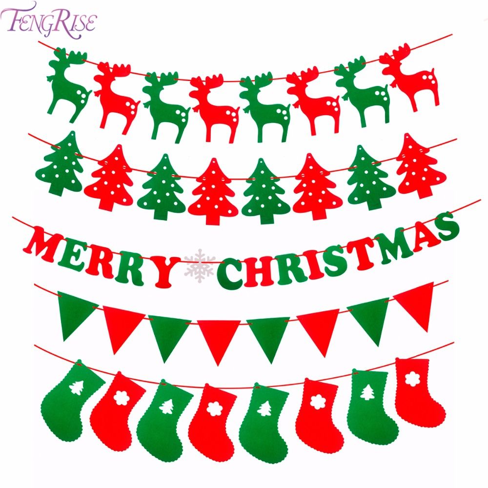 fengrise merry christmas banner reindeer socks xmas tree flags happy new year 2018 christmas decorations photo booth props shop for christmas decorations - Merry Christmas Banner fengrise merry christmas banner reindeer socks xmas tree flags happy new year 2018 christmas decorations photo booth props shop for christmas decorations - Merry Christmas Banner