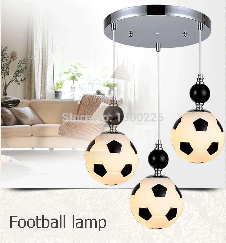 Football Ceiling Lights Ideas 2019 Modern Minimalist Football Dining Room Bedroom Bar Pendant