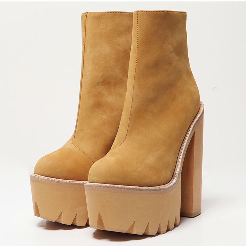Acquistare Boots Di Piattaforma Di Mulder Di Jeffrey Campbell Di Jeffrey  Campbell 15CM Brown / Bianco / Nero Caricamenti Del Sistema Della  Piattaforma Degli Alti Talloni Del Tallone Di Cuoio Genuino Delle