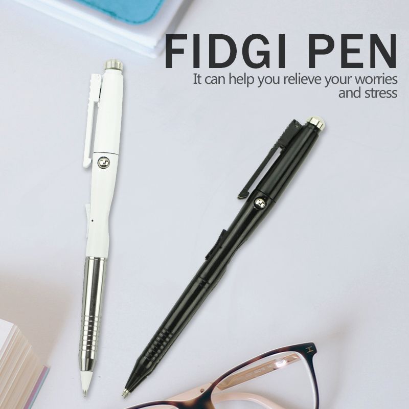 New Toys Fidgi Pen Metal Think Ink Pen Magnetic Antistress Fidget