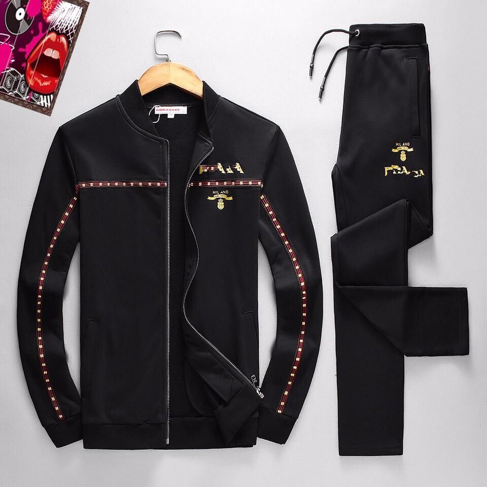 2020 Luxury Brand Tracksuits New Autumn High End Winter Cotton