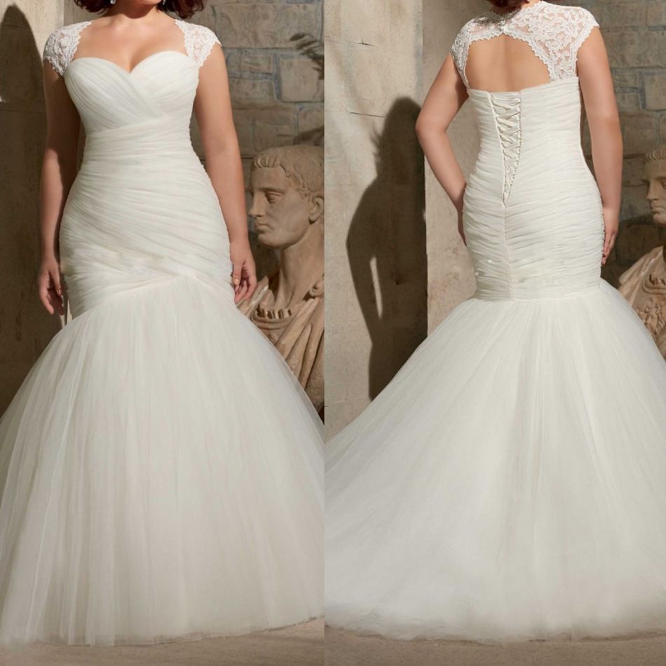 Cheap Trumpet Wedding Dress