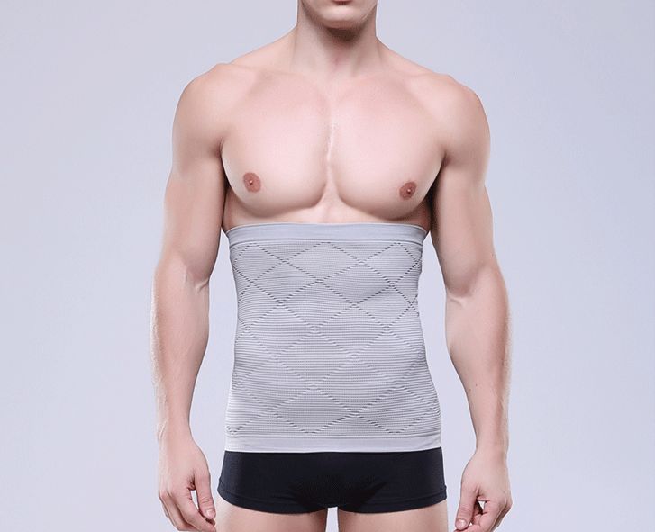 2019 Men'S Compression Waist Wrap Belts Shaper Supports Men Body Hot