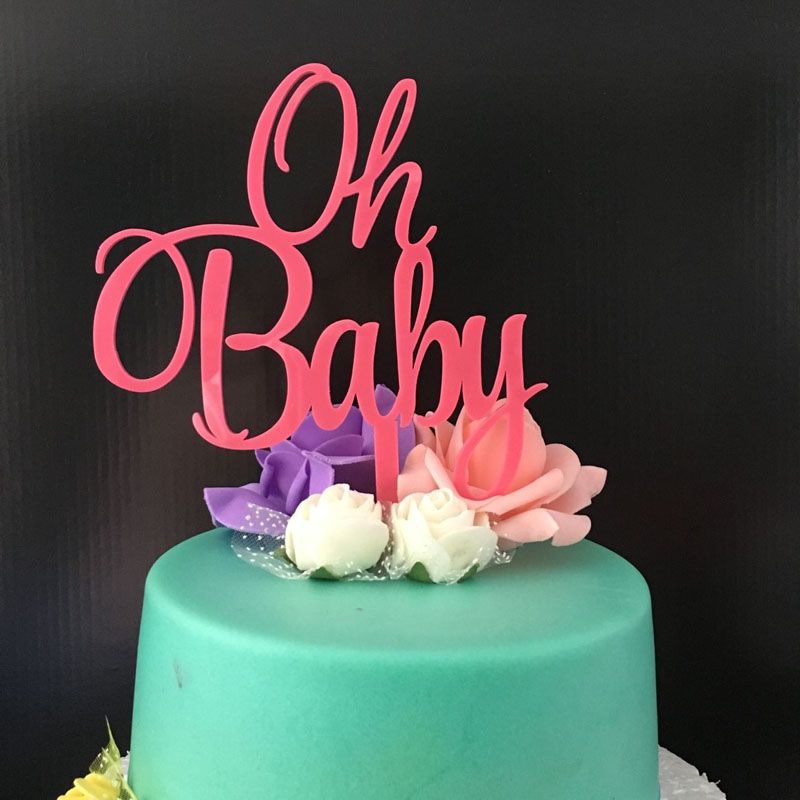 cake decoration for baby girl