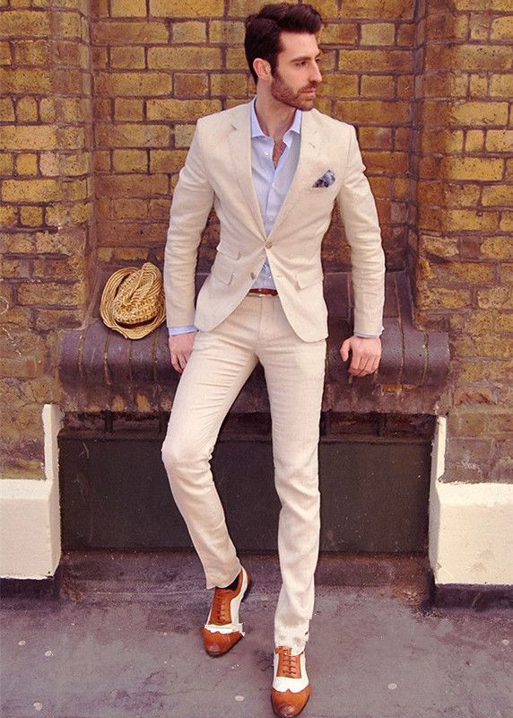 How should man dress up for parties?