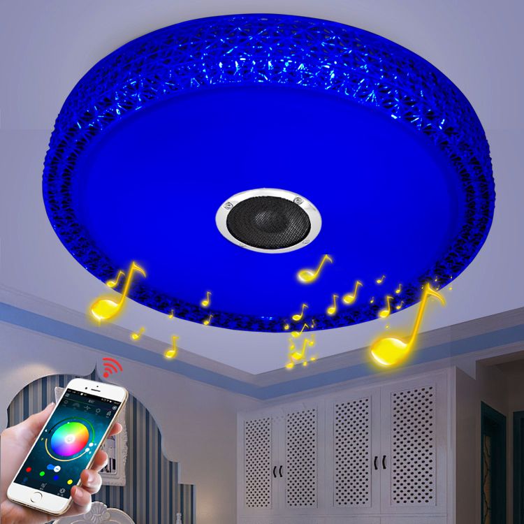 2021 Smartphone Controlled Ceiling Lamp LED Bluetooth Music Led Ceiling