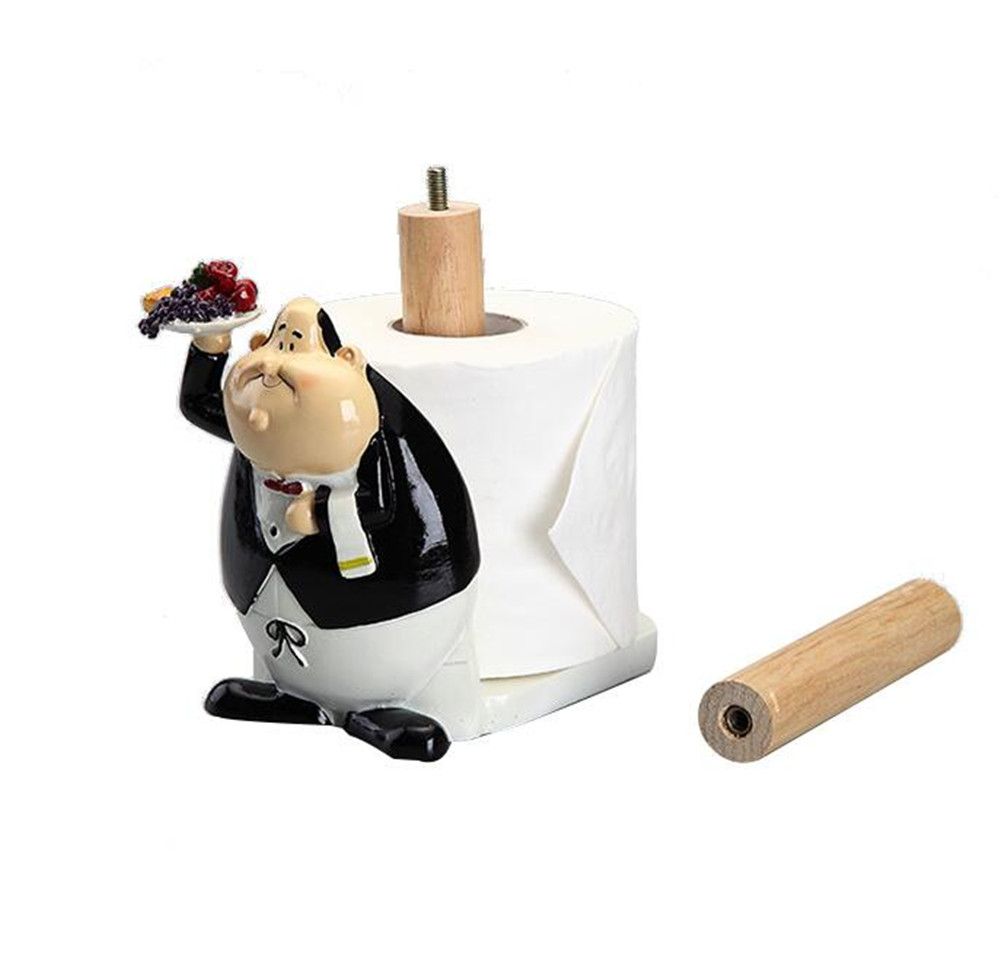2018 Wholesale European Style Kitchen Chef Paper Holder Free Of 2018 Wholesale European Style Kitchen Chef Paper Holder Free Of Punch Standing Cafe Tissue Box From Galry 81 55 Dhgate Com