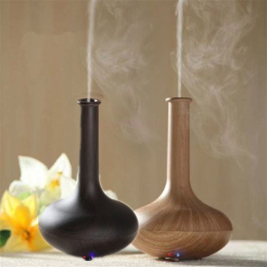 2017 New Aromatherapy Essential Oil Diffuser Wood Grain