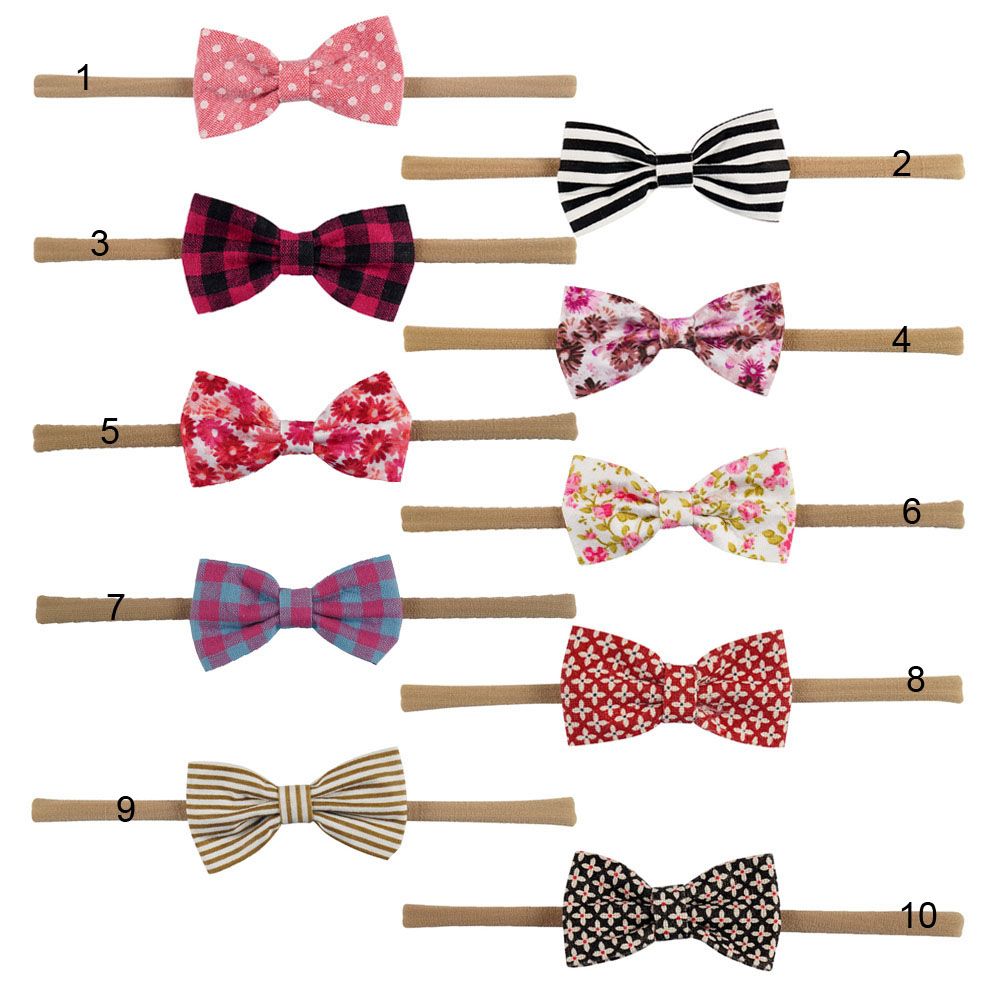 Kick Ass Rap Printed Nylon Bow