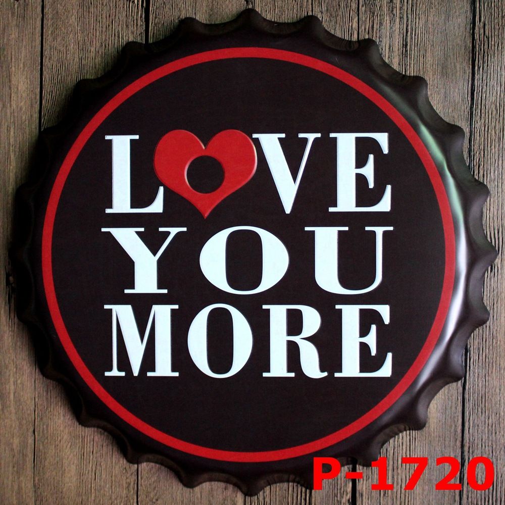 2019 40cm Retro Tin Signs Plates Bar Coffee Wall Decor Beer Bottle