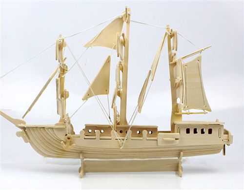 2020 3d puzzle clever paper caravel 3d puzzle cardboard