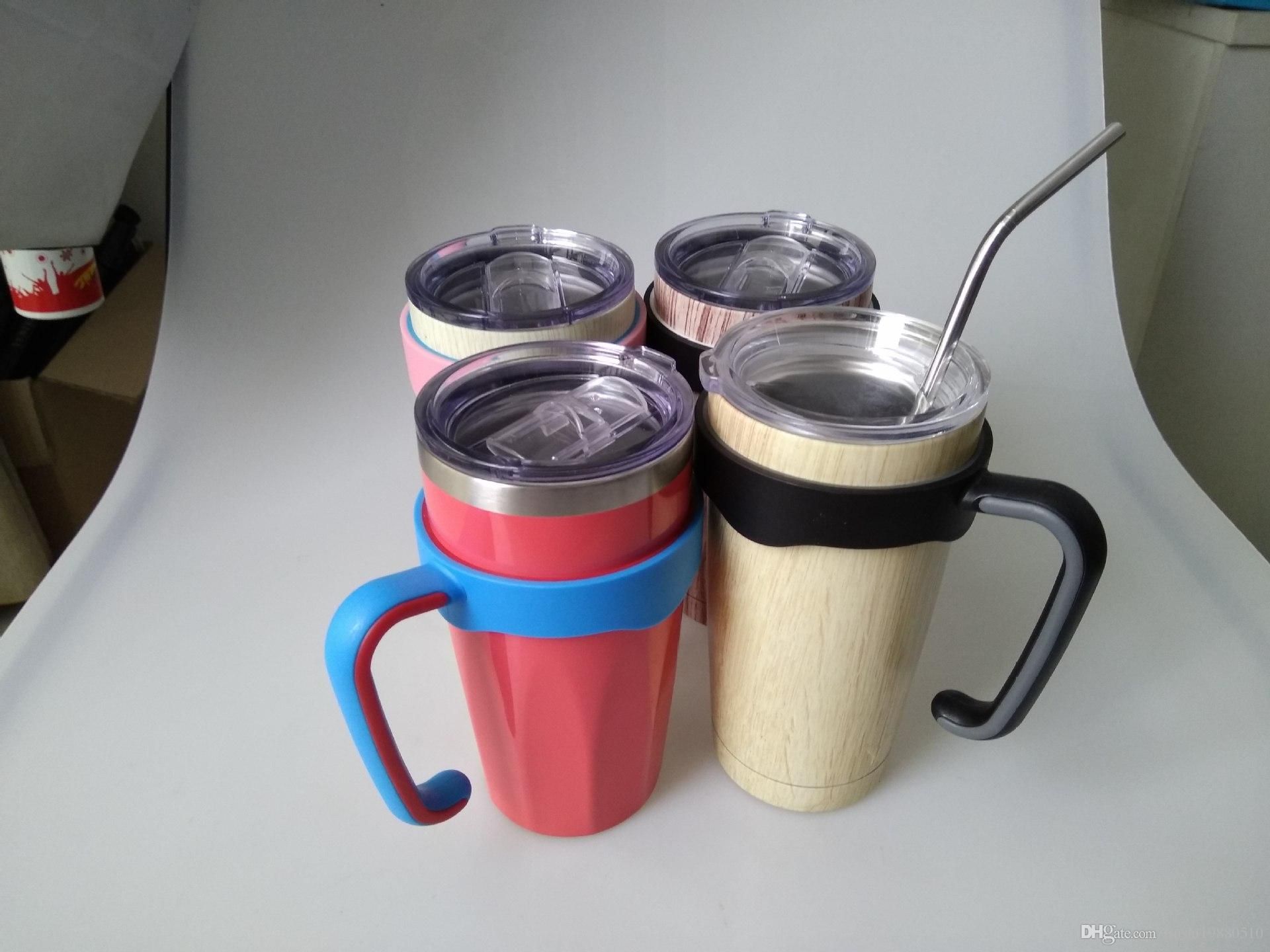 2020 Cup Handles Portable Plastic Handles For 20oz 30OZ Car Cups