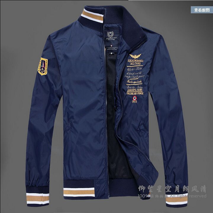 2016 New Style Aeronautica Militare Jackets Sports Men&S Polo Air Force ...