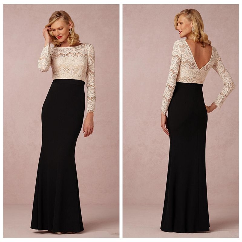 Black skirt and white top long dress Black skirt and white top long dress