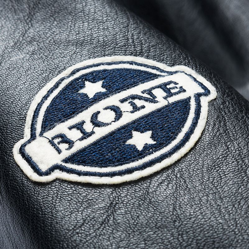 kunyu jaqueta de couro