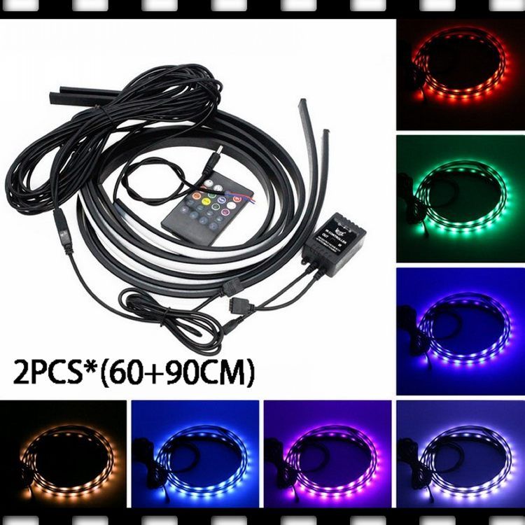remote control led lights for cars