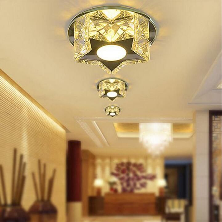 2018 a corridor lamp crystal lamp lights home entrance hall corridor