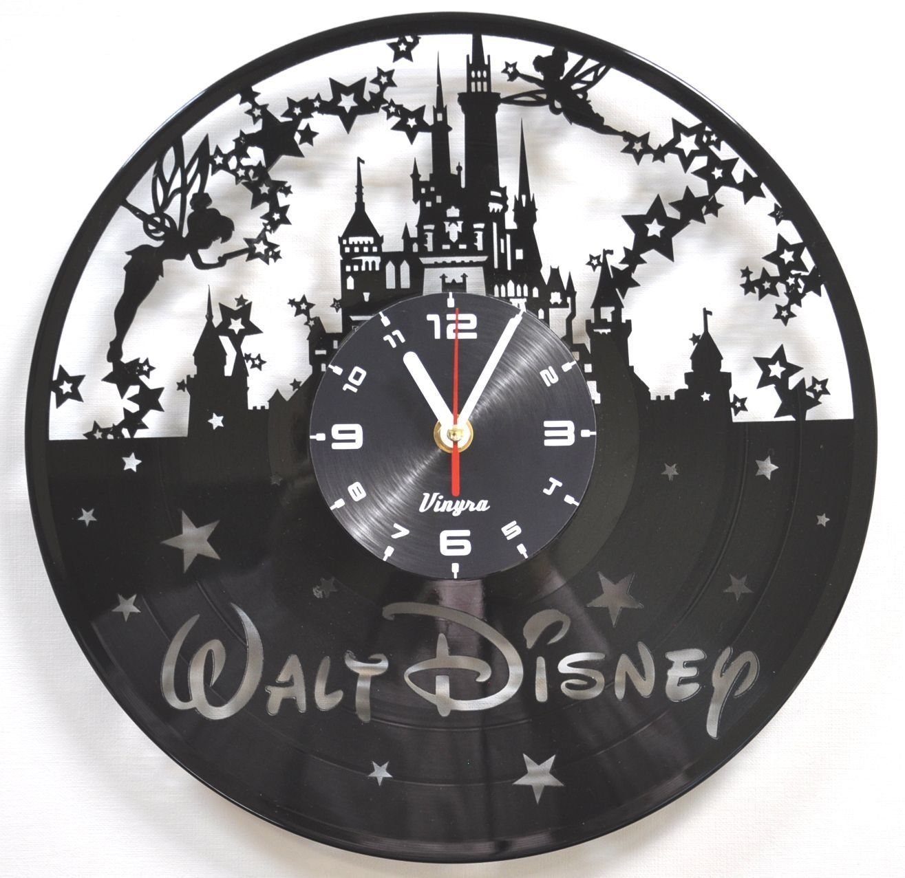 Vinyl Wall Clock Art Kids Gift Laser Cut Record Room Vinyl Wall Clock Art Kids Gift Laser Cut Record Room Decor Decal Unique Living Bedroom Ping
