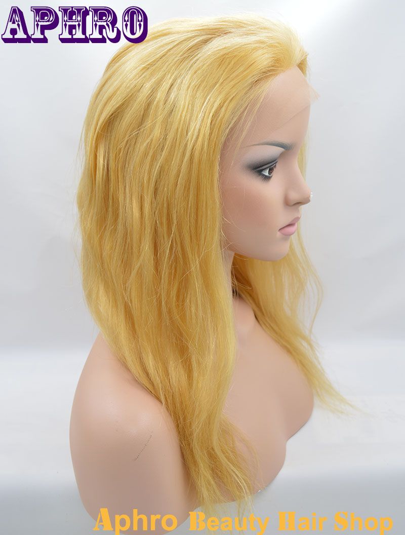 Großhandel Glueless Silk Top Golden Blonde Volle Spitze Perücken Großhandel Glueless Silk Top Golden Blonde Volle Spitze Perücken Brasilianisches Menschenhaar Front Lace Perücken Dichte Blonde Lace Front Perücken Mit