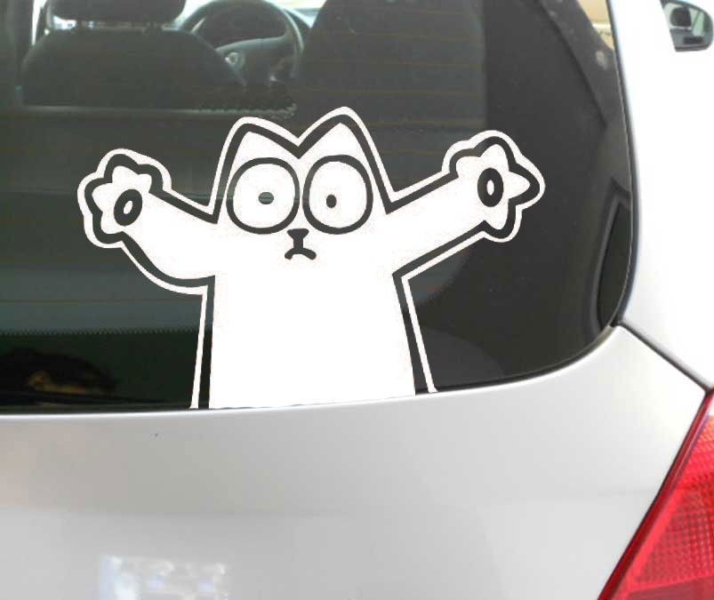 Cat Car Stickers Uk Cat Car Stickers Uk