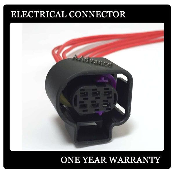 6 Pin DK706801.521 VDO Female Electrical Pigtail Connector Pigtail