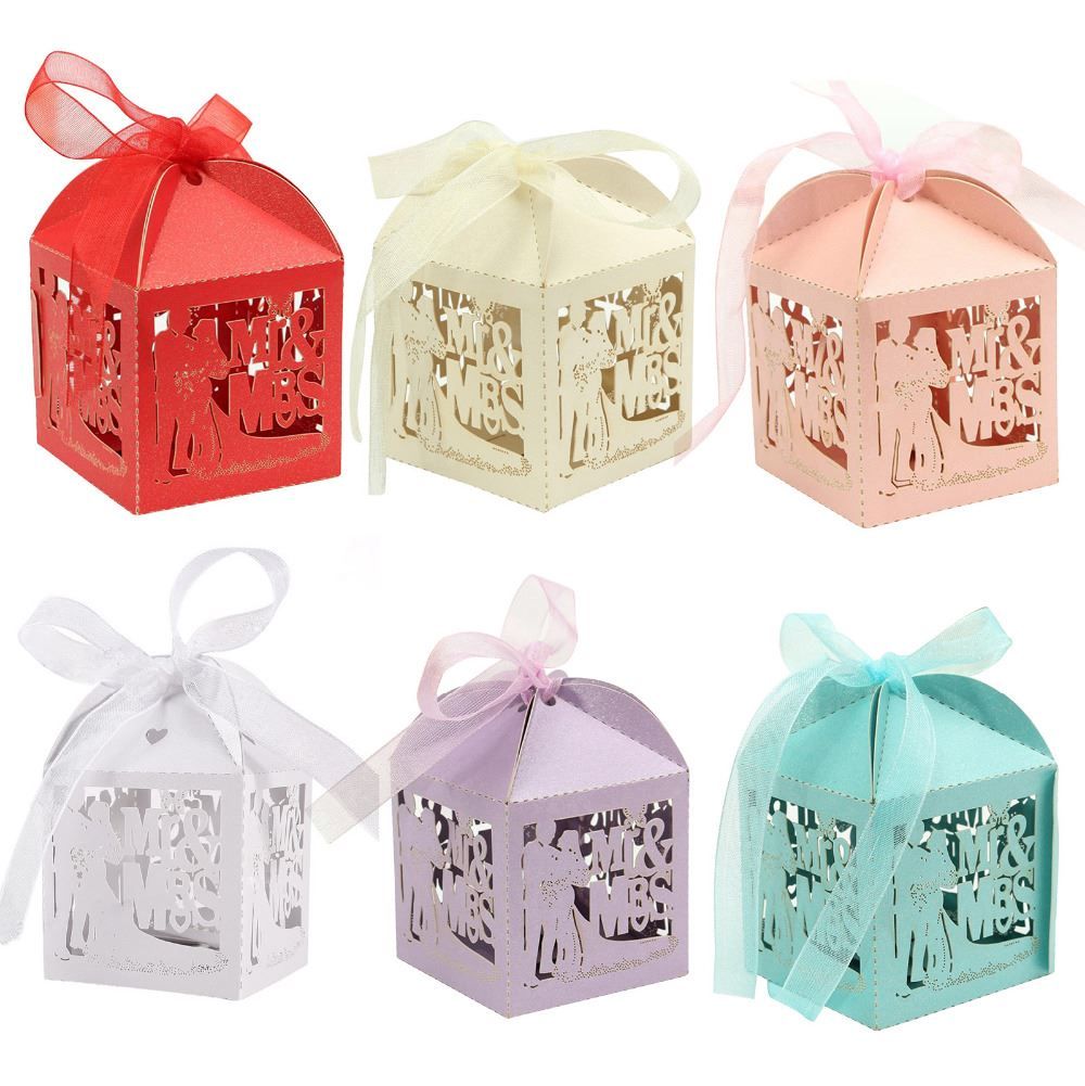mr mrs wedding candy