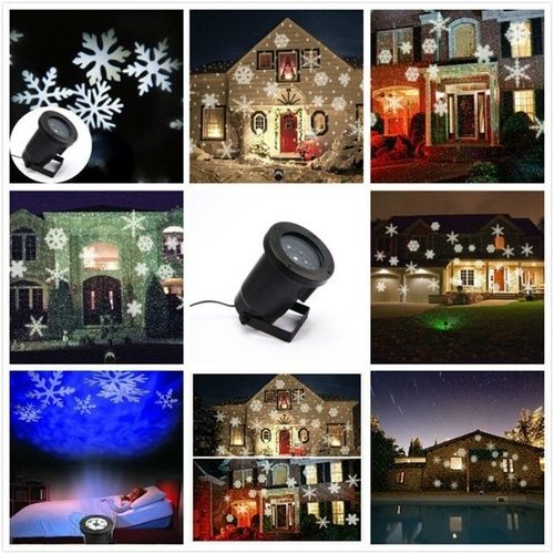 Christmas Laser Waterproof Outdoor LED Stage Lights Holiday Decoration