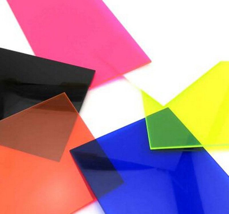 2 8 200 300mm color transparent acrylic sheet plexiglass plastic transparent blue acrylic sheet