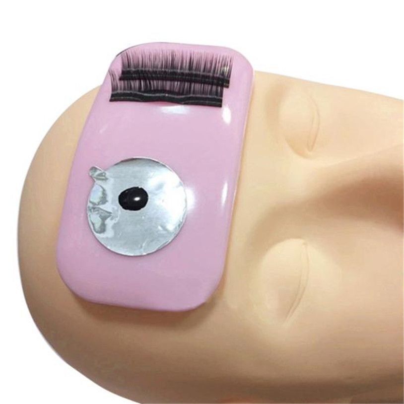 Wholesale Silicone Reuseable Eye Lashes Pads Pallet Stand Make Loose