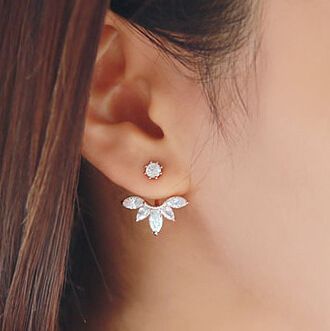 back hanging earrings
