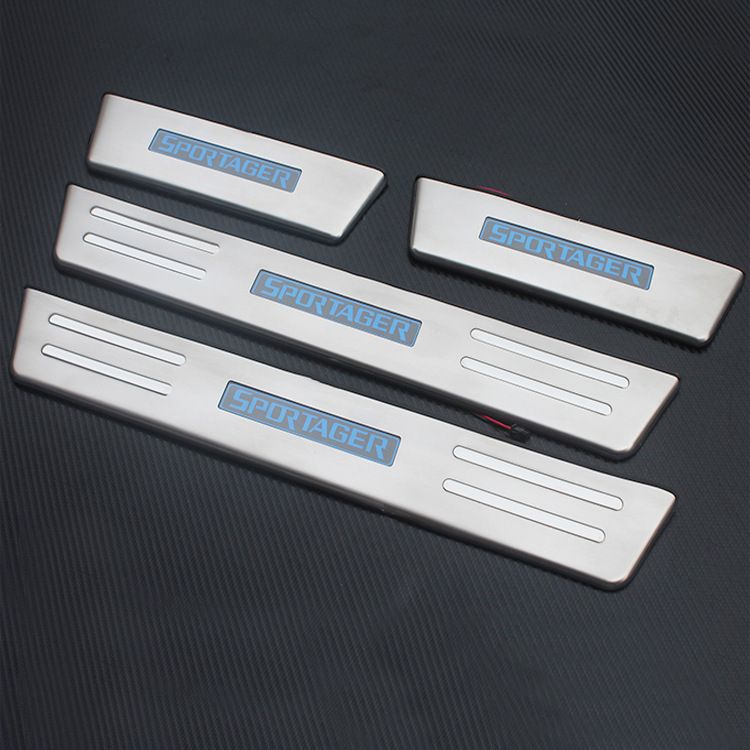 2021 2014 KIA SPORTAGE R Stainless Steel Illuminated Door Sill Scuff