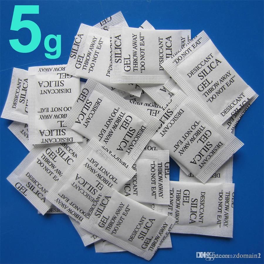2021 Wholesale 50 Packets/5g Non Toxic Silica Gel Desiccant