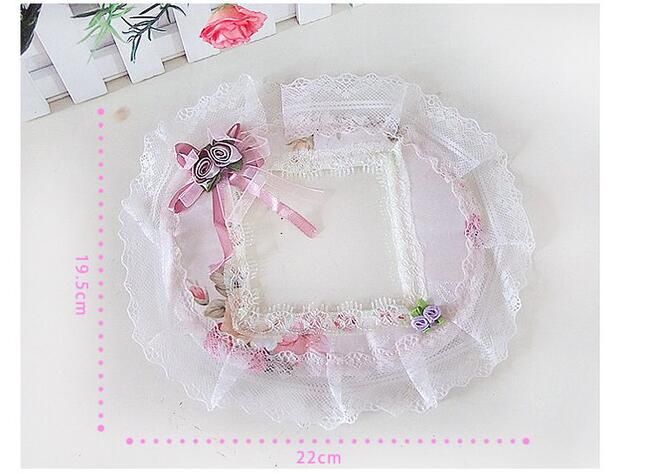 Compre Lovely Switch Sticker Home Decor Tela De Encaje Decoración Del