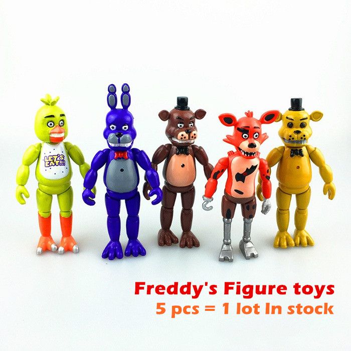 2019 top sale 14cm 5 five nights at freddy s fnaf freddys figure