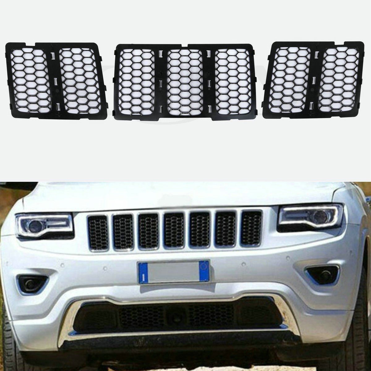 2012 Jeep Grand Cherokee Grill Inserts
