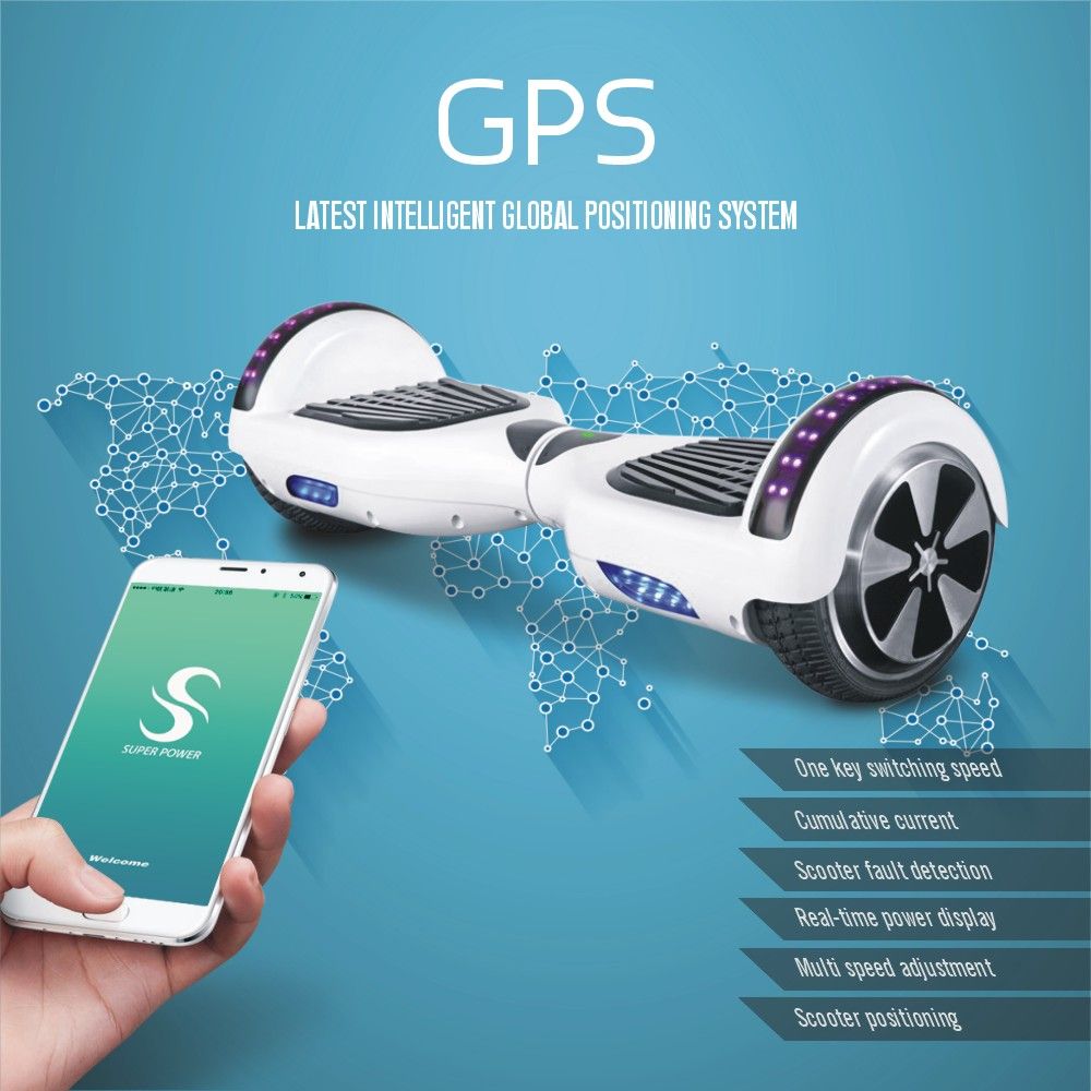 2019 SGLEDs Hoverboard Mobile App Hoverboard Bluetooth Unicycle